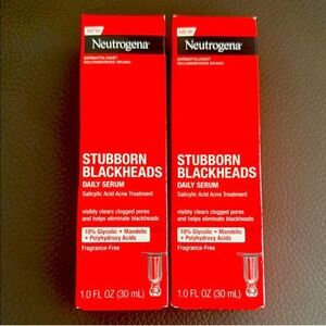 Neutrogena Stubborn Blackhead Treatment Serum (quantity 2 )